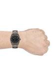 Shop Authentic Fossil Machine Chronograph Black Dial Grey Steel Strap Watch for Men - FS4774 - Luxxuri