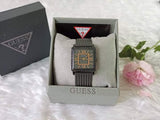  Shop Authentic Guess Highline Black Dial Black Mesh Bracelet Watch for Women - W0826L4 - Luxxuri