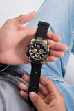  Shop Authentic Guess Navigator Chronograph Black Dial Black Rubber Strap Watch for Men - GW0264G3 - Luxxuri