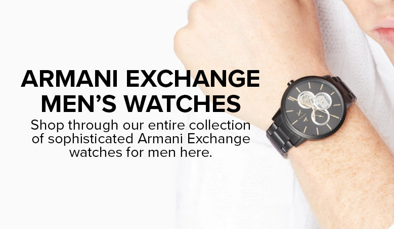  Shop Authentic Armani Exchange Cayde Chronograph Black Dial Black Steel Strap Watch for Men - AX2748 - Luxxuri