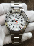  Shop Authentic Tag Heuer Aquaracer White Dial Watch for Men - WAY2013.BA0927 - Luxxuri