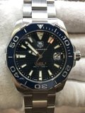  Shop Authentic Tag Heuer Aquaracer Blue Dial Watch for Men - WAY211C.BA0928 - Luxxuri