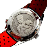  Shop Authentic Tag Heuer Carrera Muhammad Ali Black Dial Watch for Men - WAR2A11.FC6337 - Luxxuri