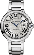  Shop Authentic Cartier Ballon Bleu De Cartier Silver Dial Silver Steel Strap Watch for Men - WSBB0049 - Luxxuri