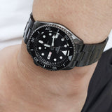  Shop Authentic Seiko 5 Sports Automatic Black Dial Black Steel Strap Watch For Men - SRPD65K1 - Luxxuri