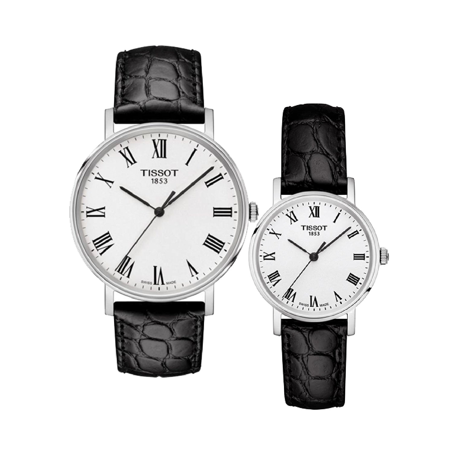  Shop Authentic Tissot Everytime Medium White Dial Black Leather Strap Watch For Men - T109.410.16.033.01 - Luxxuri