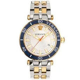  Shop Authentic Versace Greca Sport Quartz White Dial Two Tone Steel Strap Watch For Men - VEZ300521 - Luxxuri