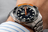  Shop Authentic Tag Heuer Aquaracer Professional 1000 Superdiver Automatic Black Dial Silver Steel Strap Watch for Men - WBP5A8A.BF0619 - Luxxuri