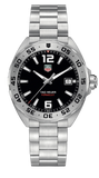  Shop Authentic Tag Heuer Formula 1 Stainless Steel 41mm Black Dial Silver Steel Strap Watch for Men - WAZ1112.BA0875 - Luxxuri