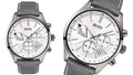  Shop Authentic Hugo Boss Grand Prix White Dial Grey Leather Strap Watch for Men - 1513633 - Luxxuri