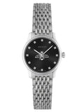  Shop Authentic Gucci G Timeless Quartz Black Dial Silver Steel Strap Watch For Women - YA1265020 - Luxxuri
