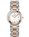  Shop Authentic Longines PrimaLuna Quartz White Dial Two Tone Steel Strap Watch for Women - L8.110.5.16.6 - Luxxuri