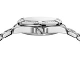  Shop Authentic Tag Heuer Aquaracer Diamonds White Mother of Pearl Dial Silver Steel Strap Watch for Women - WBD1315.BA0740 - Luxxuri