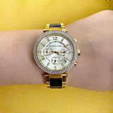  Shop Authentic Michael Kors Parker Gold Dial Two Tone Steel Strap Watch for Women - MK6238 - Luxxuri