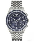  Shop Authentic Emporio Armani Sportivo Chronograph Blue Stainless Steel Watch For Men - AR6072 - Luxxuri