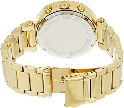  Shop Authentic Michael Kors Parker Gold Dial Gold Steel Strap Watch for Women - MK5354 - Luxxuri