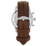  Shop Authentic Fossil Townsman Chronograph Black Dial Brown Leather Strap Watch for Men  - FS5280 - Luxxuri