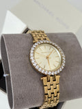  Shop Authentic Michael Kors Darci Analog Gold Dial Gold Steel Strap Watch For Women - MK4513 - Luxxuri