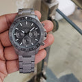  Shop Authentic Fossil Bannon Multifunction Chronograph Grey Dial Grey Steel Strap Watch for Men - BQ2491 - Luxxuri