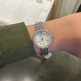  Shop Authentic Emporio Armani Rosa Quartz White Dial Silver Steel Strap Watch For Women - AR11354 - Luxxuri
