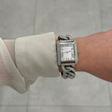  Shop Authentic Michael Kors Emery Three Hand Silver Dial Silver Steel Strap Watch For Women - MK7299 - Luxxuri