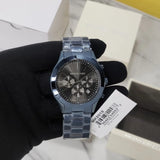  Shop Authentic Michael Kors Slim Runway Chronograph Black Dial Blue Steel Strap Watch for Men - MK8918 - Luxxuri