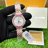  Shop Authentic Michael Kors Darci Pave Silver Dial Rose Gold Steel Strap Watch For Women - MK4517 - Luxxuri