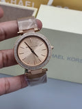  Shop Authentic Michael Kors Darci Rose Gold Dial Rose Gold Mesh Bracelet Watch for Women - MK3369 - Luxxuri