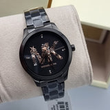  Shop Authentic Michael Kors Runway Quartz Black Dial Black Steel Strap Watch For Women - MK6683 - Luxxuri
