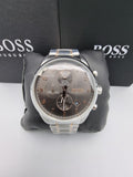  Shop Authentic Hugo Boss Skymaster Grey Dial Two Tone Steel Strap Watch for Men - 1513789 - Luxxuri