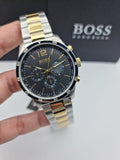  Shop Authentic Hugo Boss Professional Black Dial Two Tone Steel Strap Watch for Men - 1513529 - Luxxuri