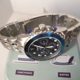  Shop Authentic Fossil FB-01 Chronograph Black Dial Silver Steel Strap Watch for Men - FS5827 - Luxxuri