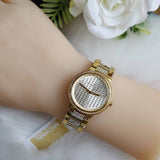  Shop Authentic Michael Kors Gabbi Crystals Gold Dial Gold Steel Strap Watch For Women - MK3985 - Luxxuri