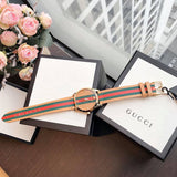  Shop Authentic Gucci G Timeless Quartz Pink Dial Three Tone Leather Strap Watch For Women - YA1264118 - Luxxuri