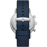  Shop Authentic Emporio Armani Luigi Chronograph Blue Dial Blue Leather Strap Watch For Men - AR11451 - Luxxuri