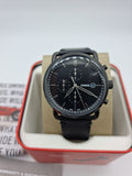  Shop Authentic Fossil Commuter Black Dial Black Leather Strap Watch for for Men - FS5504 - Luxxuri