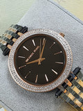  Shop Authentic Michael Kors Darci Analog Quartz Grey Dial Two Tone Steel Strap Watch For Women - MK3584 - Luxxuri
