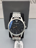  Shop Authentic Emporio Armani Beta Chronograph Black Dial Steel Strap Watch For Men - AR1863 - Luxxuri