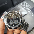  Shop Authentic Movado Series 800 Chronograph Black Dial Silver Steel Strap Watch For Men - 2600142 - Luxxuri