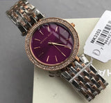  Shop Authentic Michael Kors Darci Purple Dial Two Tone Steel Strap Watch for Women - MK3353 - Luxxuri