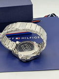  Shop Authentic Tommy Hilfiger Bank Grey Dial Grey Steel Strap Watch for Men - 1791719 - Luxxuri