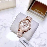  Shop Authentic Michael Kors Parker Pink Dial Two Tone Steel Strap Watch for Women - MK6110 - Luxxuri