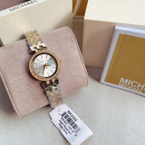  Shop Authentic Michael Kors Darci White Dial Two Tone Steel Strap Watch for Women - MK3323 - Luxxuri