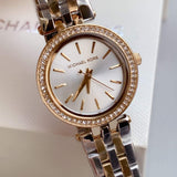  Shop Authentic Michael Kors Darci White Dial Two Tone Steel Strap Watch for Women - MK3323 - Luxxuri