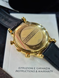  Shop Authentic Emporio Armani Luigi Chronograph Black Dial Black Leather Watch For Men - AR1917 - Luxxuri