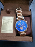  Shop Authentic Michael Kors Bradshaw Quartz Blue Dial Rose Gold Steel Strap Watch For Women - MK5951 - Luxxuri