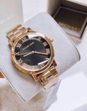  Shop Authentic Michael Kors Noire Black Dial Rose Gold Steel Strap Watch for Women - MK3585 - Luxxuri