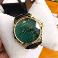  Shop Authentic Gucci Le Marche Des Merveilles Quartz Green Dial Black Leather Strap Watch For Women - YA126463 - Luxxuri