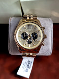 Shop Authentic Michael Kors Lexington Crystals Gold Dial Gold Steel Strap Watch for Men - MK8494 - Luxxuri