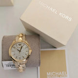  Shop Authentic Michael Kors Runway Mercer Crystals Silver Dial Two Tone Steel Strap Watch For Women - MK6716 - Luxxuri